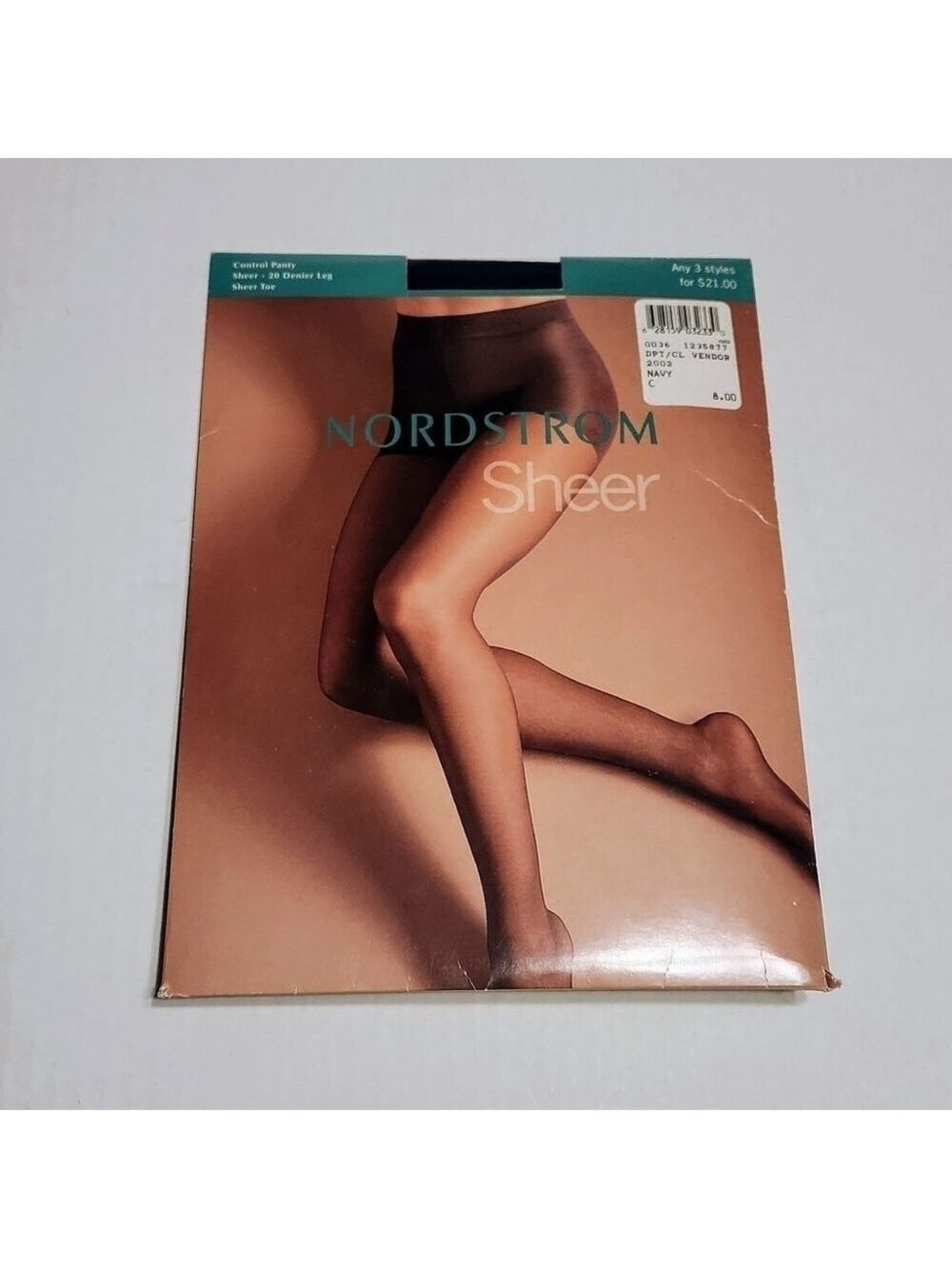 Nordstrom Vintage Control Top Sheer Pantyhose Bundle Size C - Picture 7 of 9